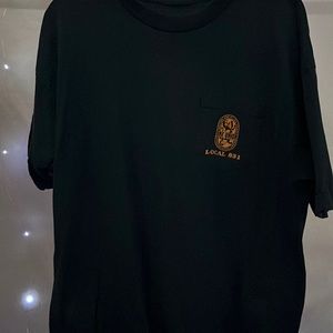 vintage black tee